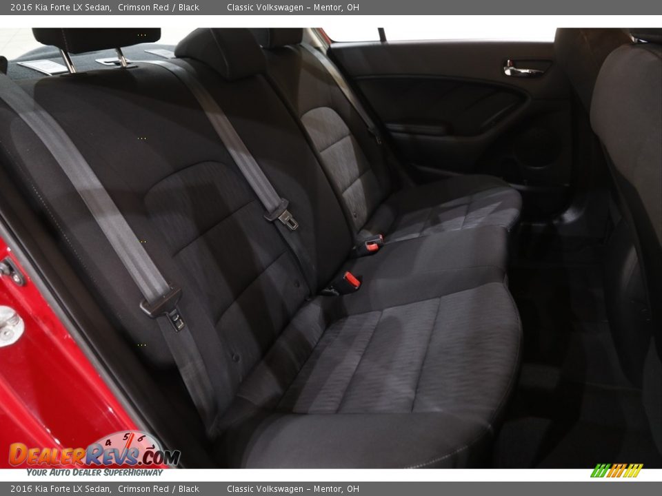 2016 Kia Forte LX Sedan Crimson Red / Black Photo #14