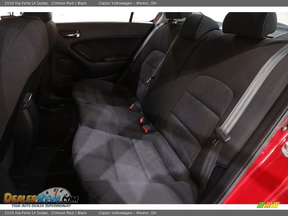 2016 Kia Forte LX Sedan Crimson Red / Black Photo #15