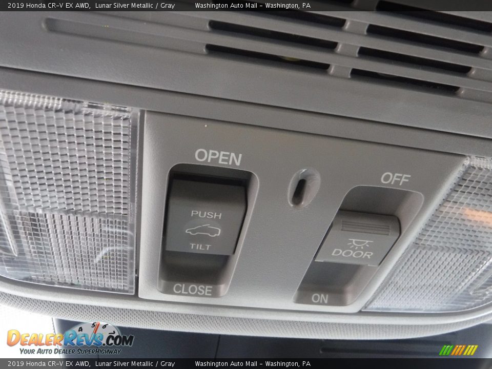 2019 Honda CR-V EX AWD Lunar Silver Metallic / Gray Photo #27