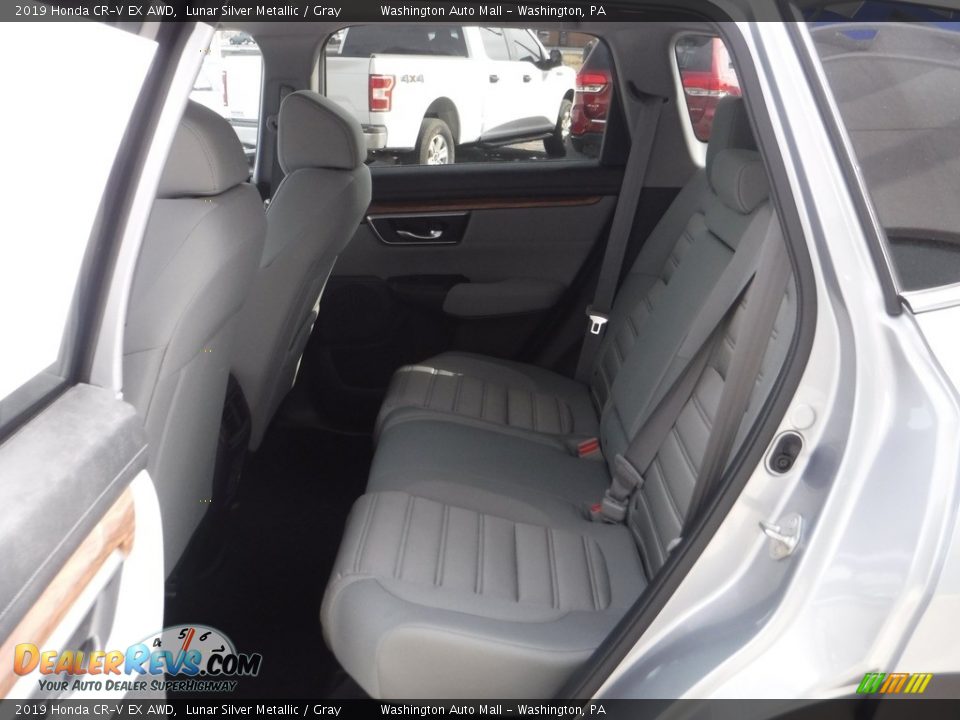 2019 Honda CR-V EX AWD Lunar Silver Metallic / Gray Photo #29