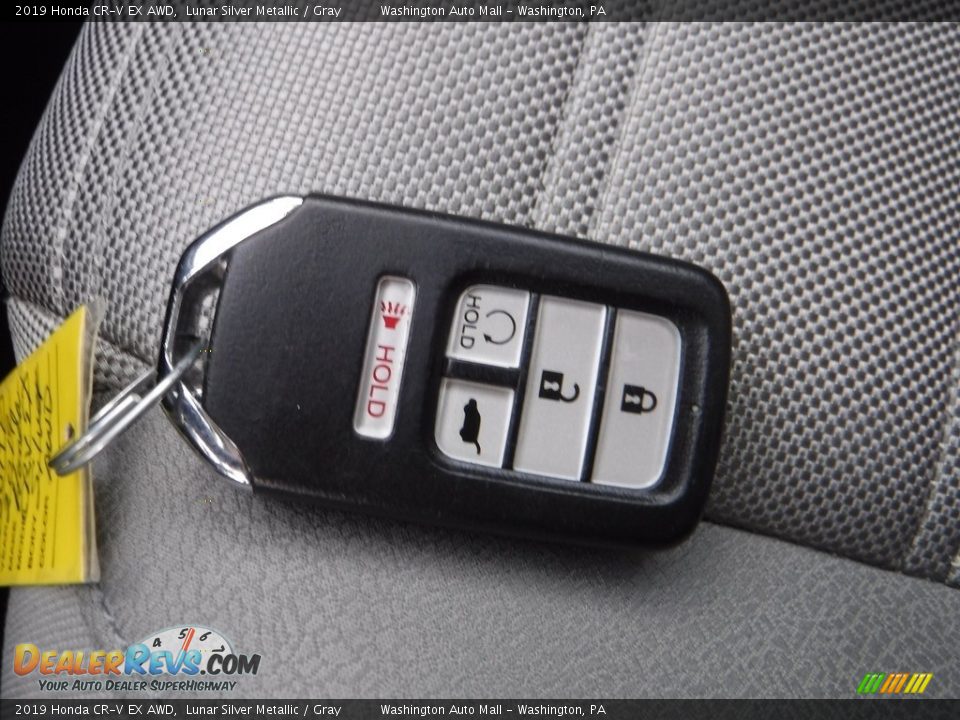 2019 Honda CR-V EX AWD Lunar Silver Metallic / Gray Photo #32