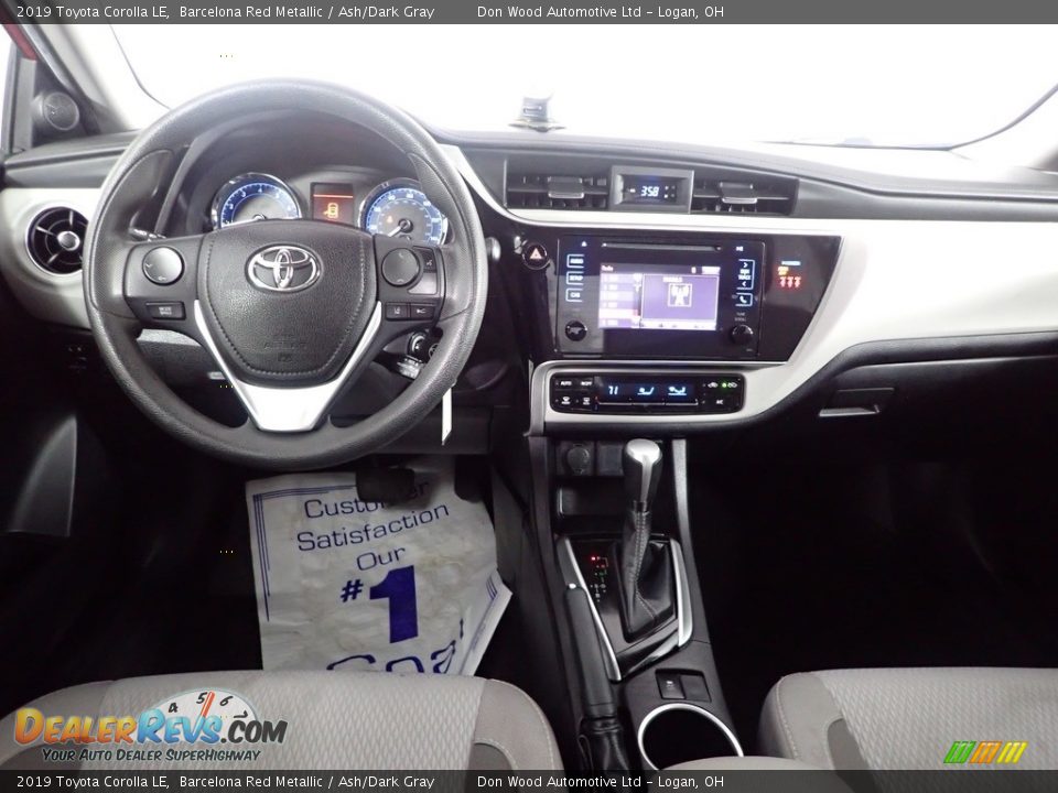 2019 Toyota Corolla LE Barcelona Red Metallic / Ash/Dark Gray Photo #27