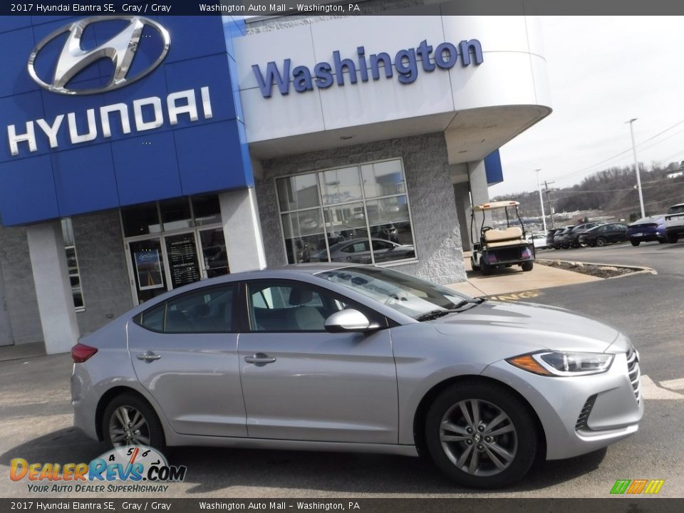 2017 Hyundai Elantra SE Gray / Gray Photo #2