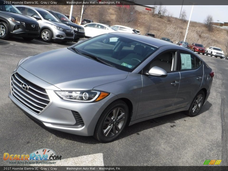 2017 Hyundai Elantra SE Gray / Gray Photo #5