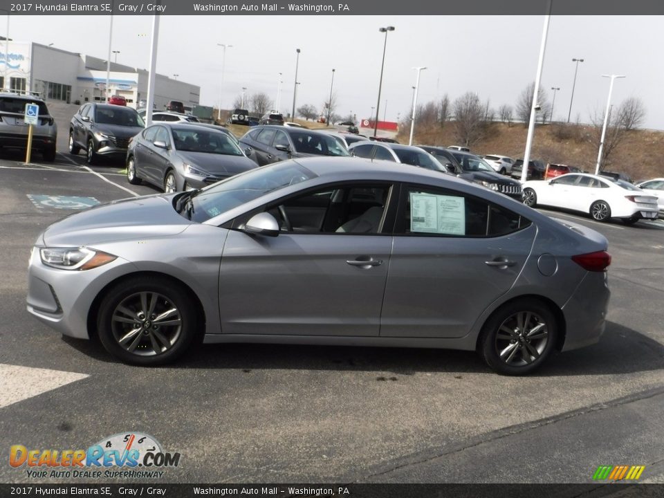 2017 Hyundai Elantra SE Gray / Gray Photo #6
