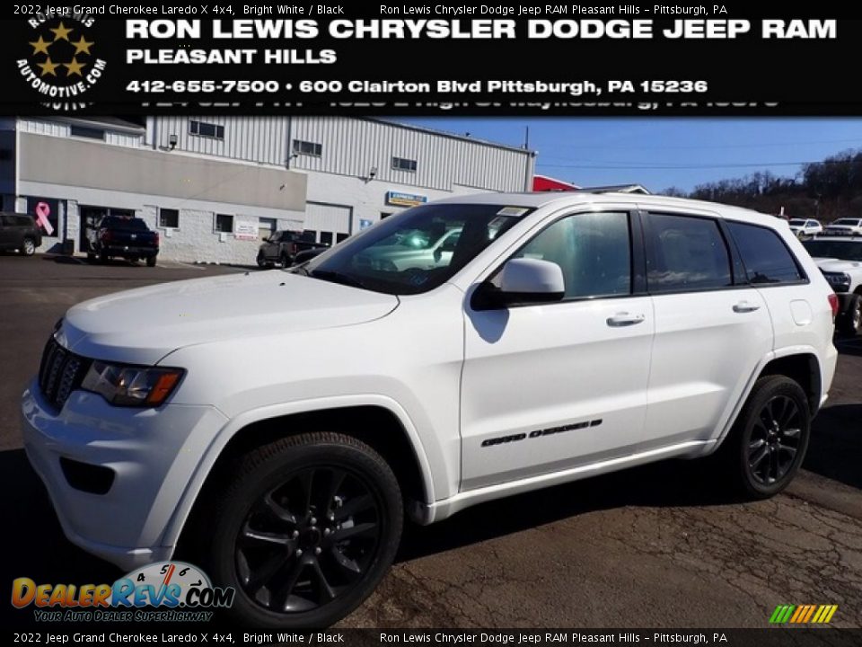2022 Jeep Grand Cherokee Laredo X 4x4 Bright White / Black Photo #1