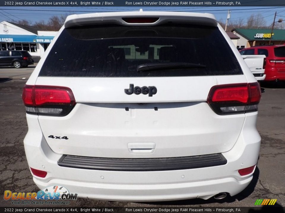 2022 Jeep Grand Cherokee Laredo X 4x4 Bright White / Black Photo #5