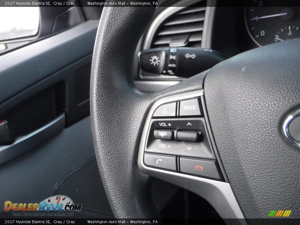 2017 Hyundai Elantra SE Gray / Gray Photo #20