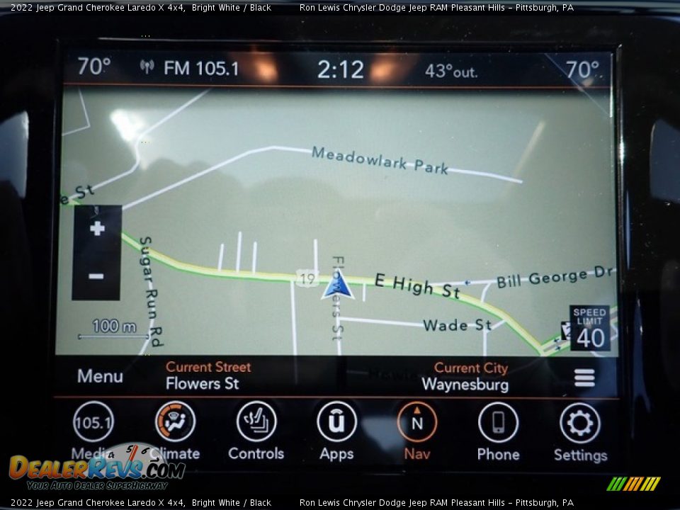 2022 Jeep Grand Cherokee Laredo X 4x4 Bright White / Black Photo #18