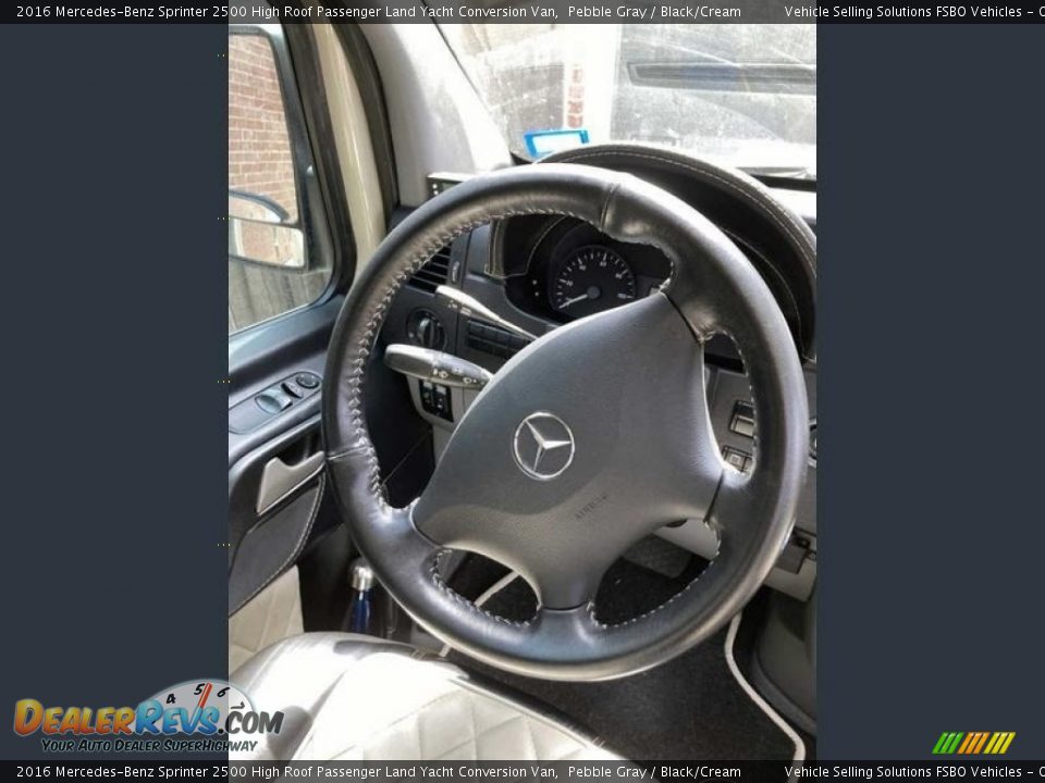 2016 Mercedes-Benz Sprinter 2500 High Roof Passenger Land Yacht Conversion Van Steering Wheel Photo #15