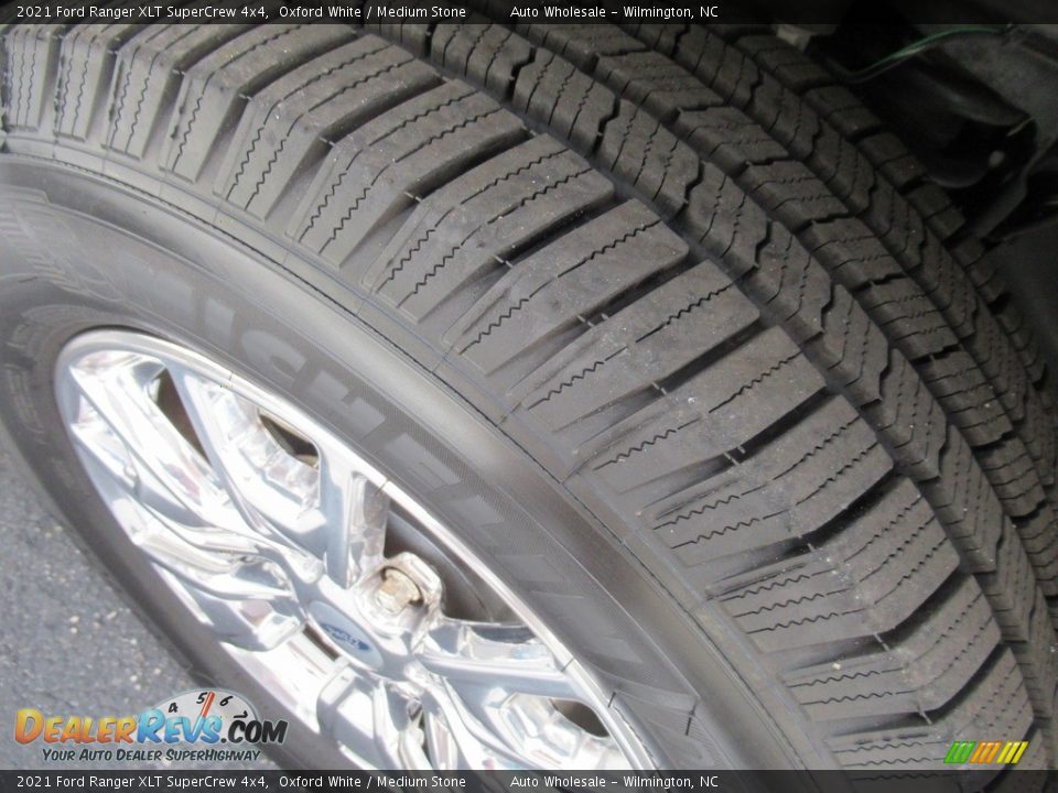2021 Ford Ranger XLT SuperCrew 4x4 Oxford White / Medium Stone Photo #4