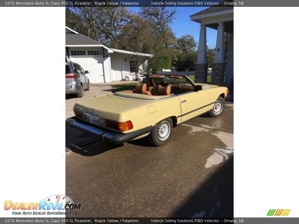 Maple Yellow 1979 Mercedes-Benz SL Class 450 SL Roadster Photo #1