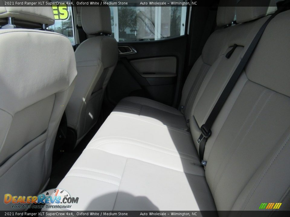 2021 Ford Ranger XLT SuperCrew 4x4 Oxford White / Medium Stone Photo #10
