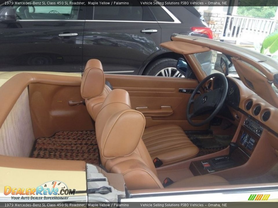 Front Seat of 1979 Mercedes-Benz SL Class 450 SL Roadster Photo #4