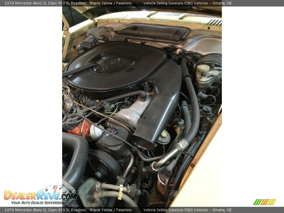 1979 Mercedes-Benz SL Class 450 SL Roadster 4.5 Liter SOHC 16-Valve V8 Engine Photo #7