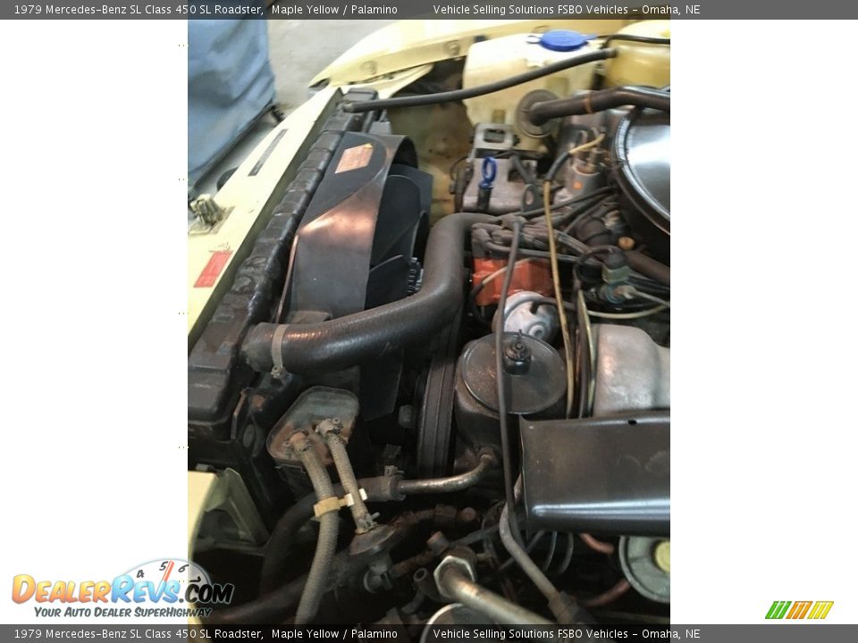 1979 Mercedes-Benz SL Class 450 SL Roadster 4.5 Liter SOHC 16-Valve V8 Engine Photo #8