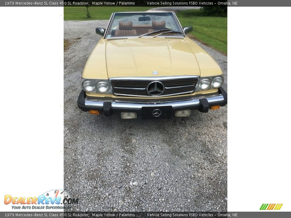 1979 Mercedes-Benz SL Class 450 SL Roadster Maple Yellow / Palamino Photo #9