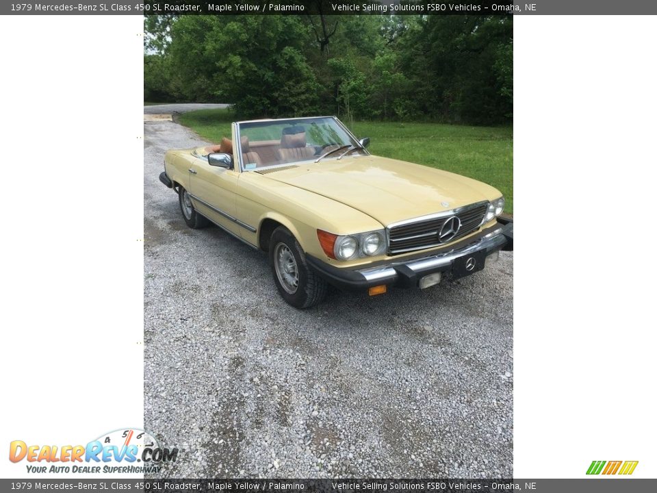 Front 3/4 View of 1979 Mercedes-Benz SL Class 450 SL Roadster Photo #11