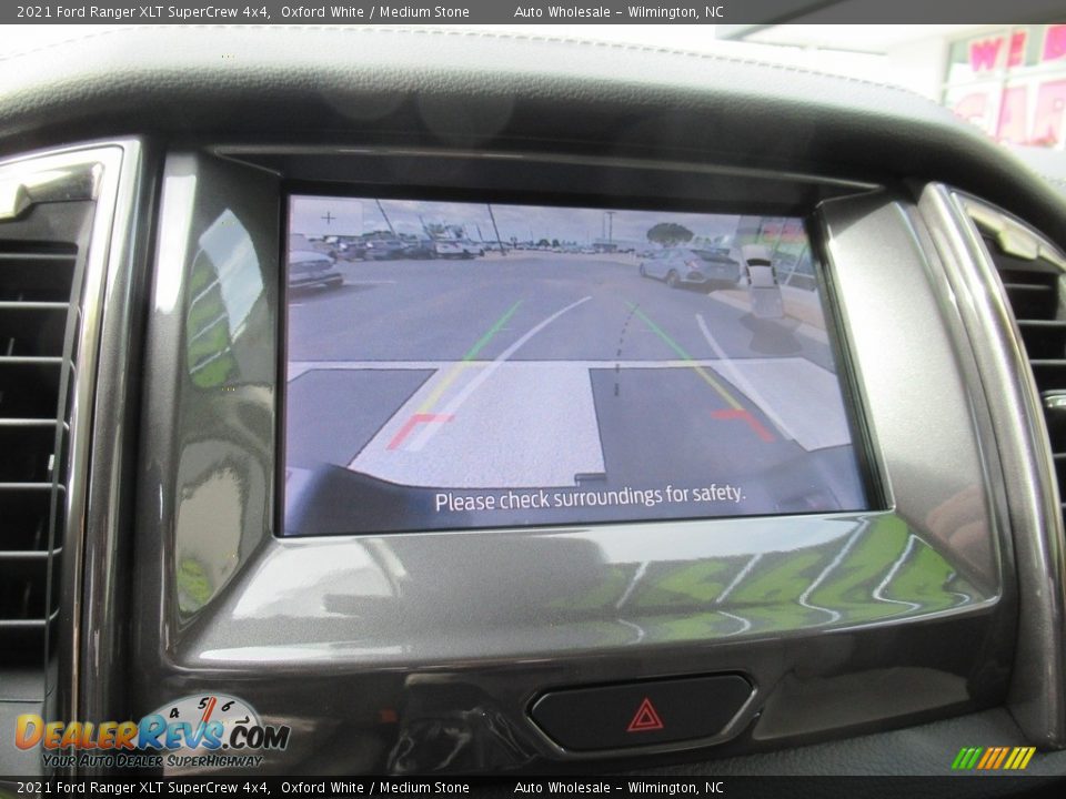2021 Ford Ranger XLT SuperCrew 4x4 Oxford White / Medium Stone Photo #17