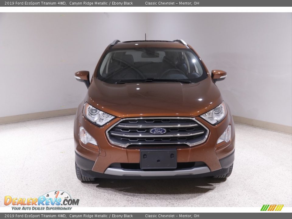 2019 Ford EcoSport Titanium 4WD Canyon Ridge Metallic / Ebony Black Photo #2