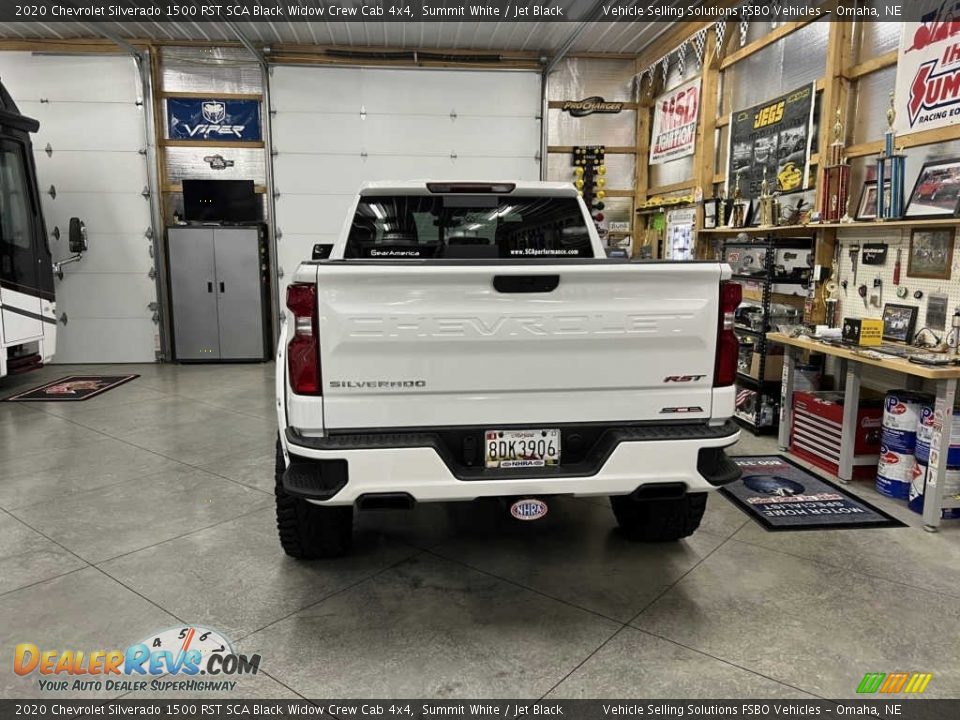 2020 Chevrolet Silverado 1500 RST SCA Black Widow Crew Cab 4x4 Summit White / Jet Black Photo #9