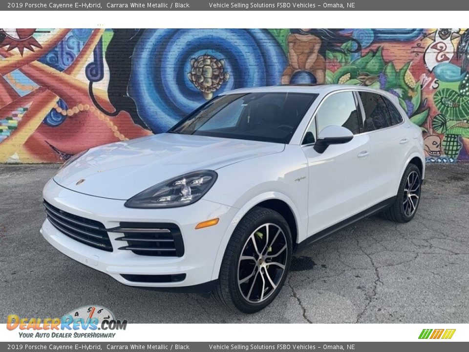 Carrara White Metallic 2019 Porsche Cayenne E-Hybrid Photo #1