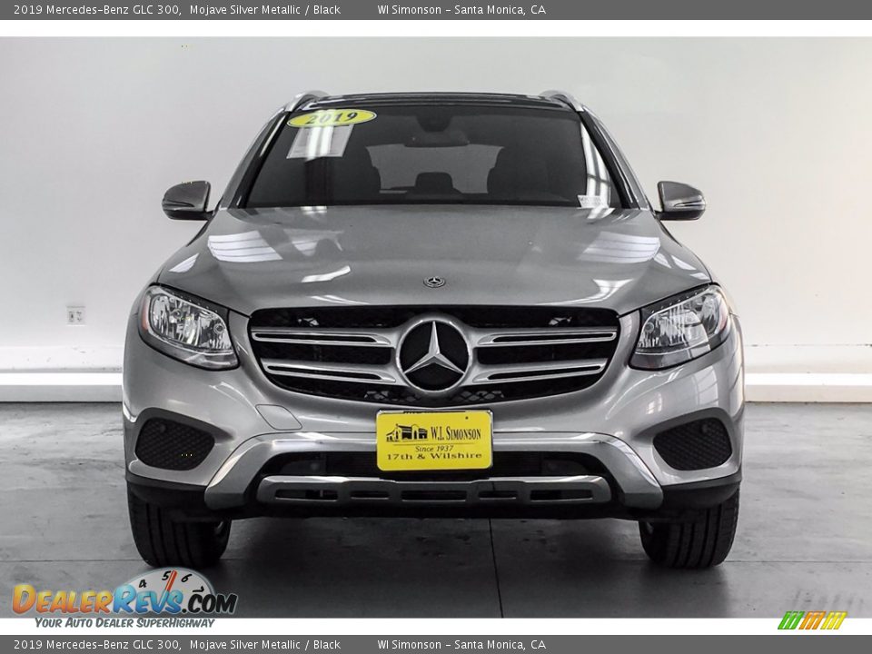 2019 Mercedes-Benz GLC 300 Mojave Silver Metallic / Black Photo #2