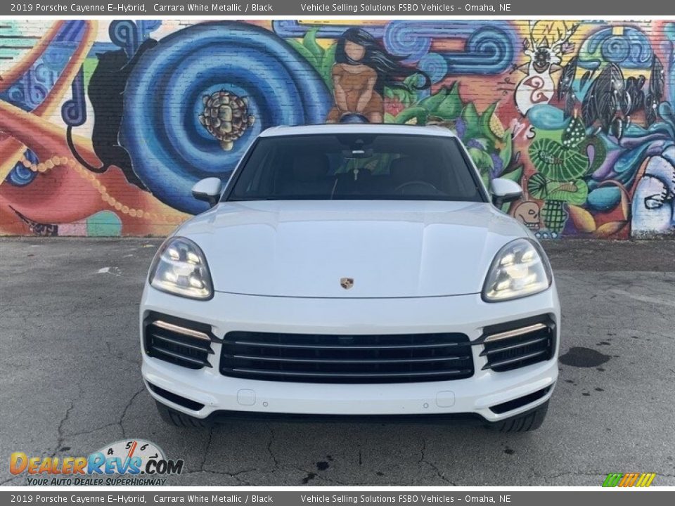 2019 Porsche Cayenne E-Hybrid Carrara White Metallic / Black Photo #6