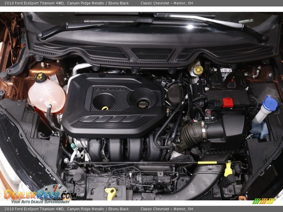 2019 Ford EcoSport Titanium 4WD Canyon Ridge Metallic / Ebony Black Photo #19