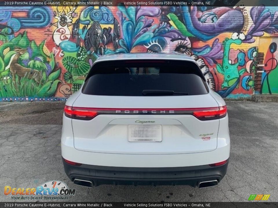 2019 Porsche Cayenne E-Hybrid Carrara White Metallic / Black Photo #8