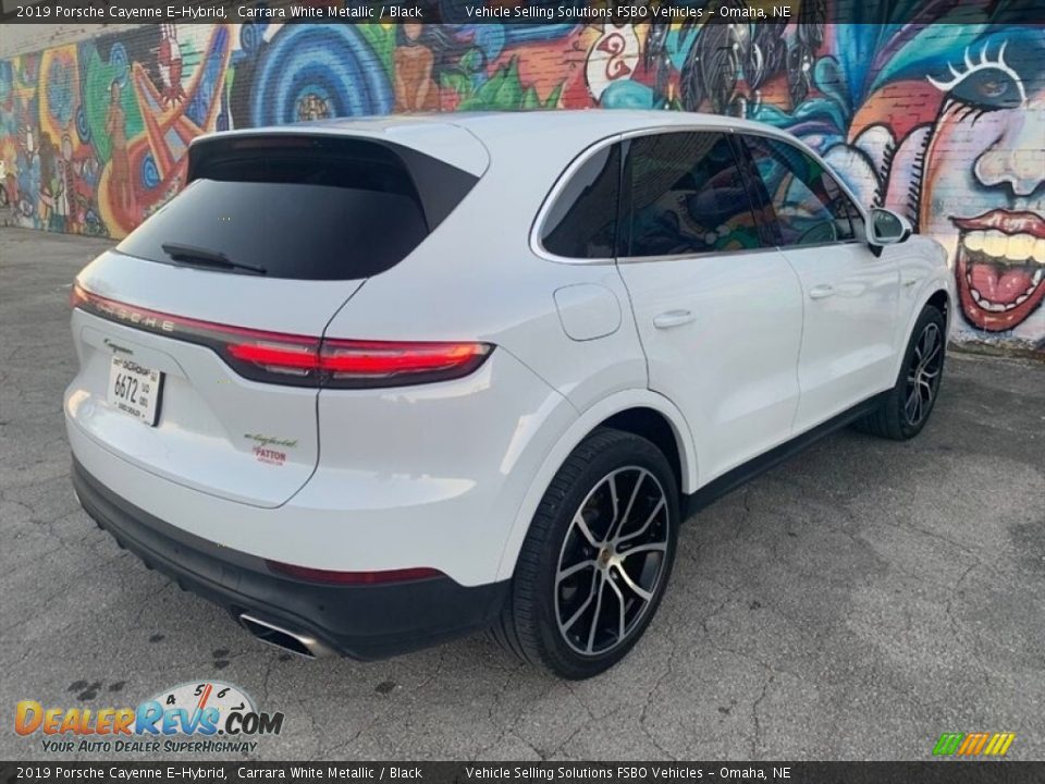 2019 Porsche Cayenne E-Hybrid Carrara White Metallic / Black Photo #9