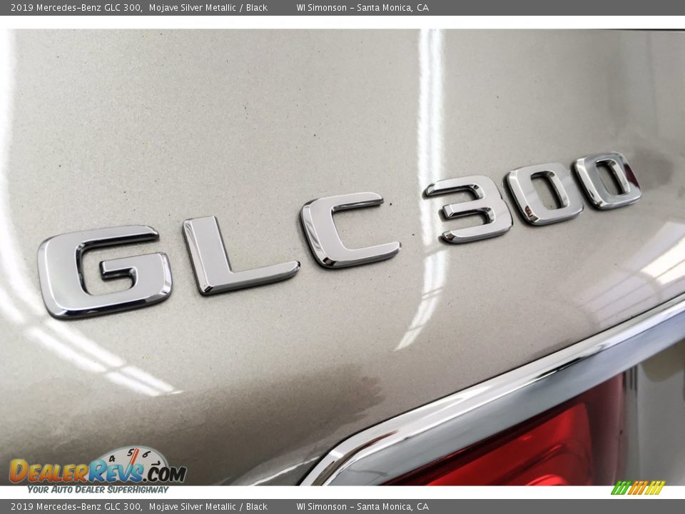 2019 Mercedes-Benz GLC 300 Mojave Silver Metallic / Black Photo #7