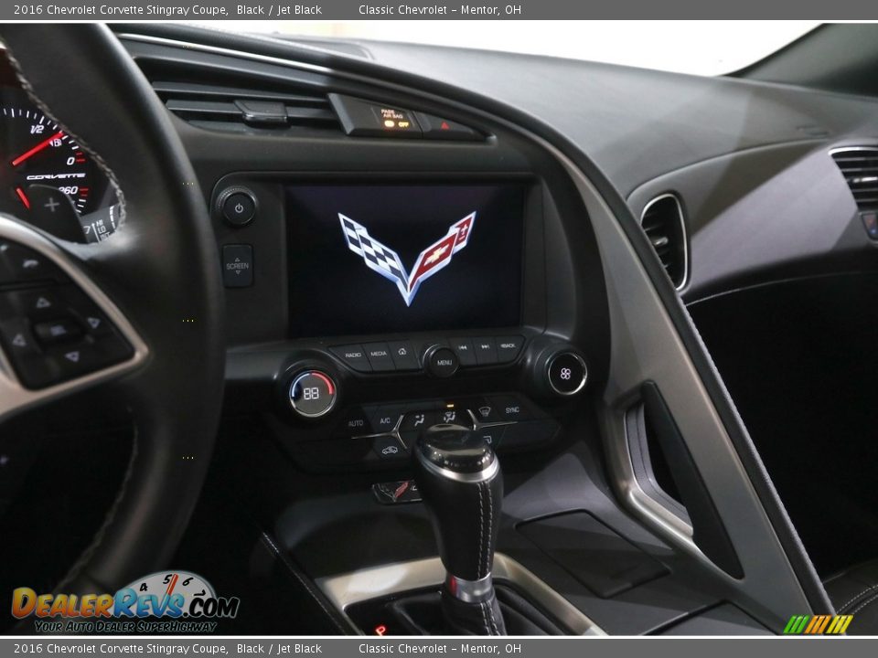 2016 Chevrolet Corvette Stingray Coupe Black / Jet Black Photo #10