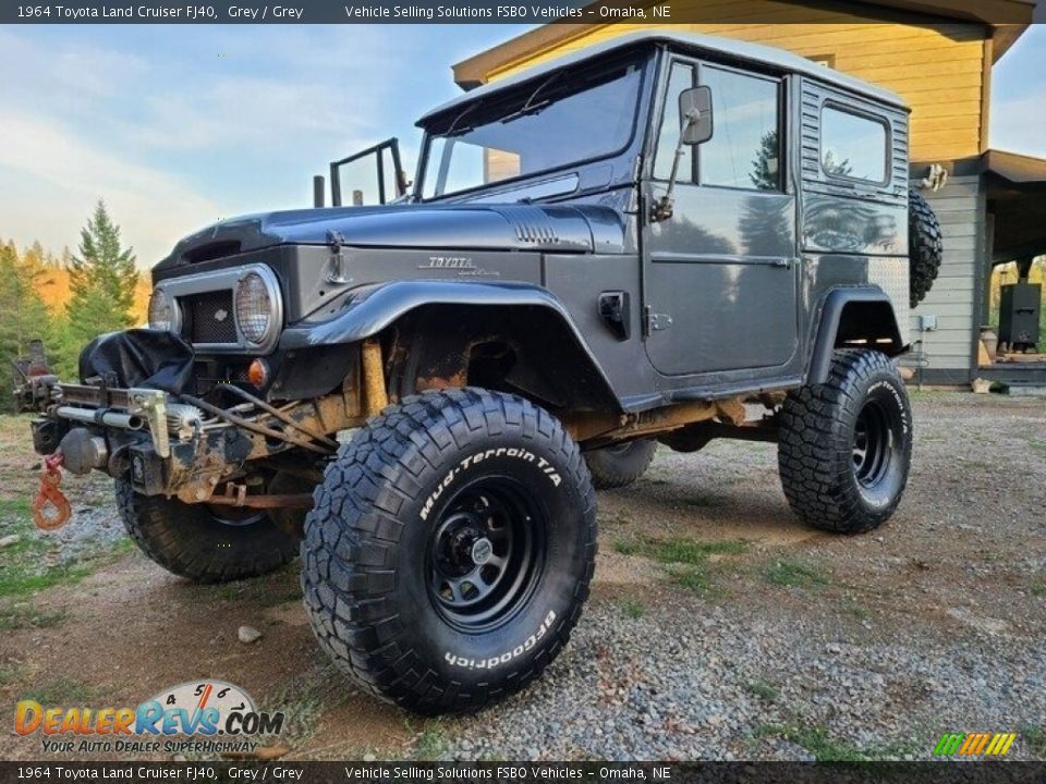 1964 Toyota Land Cruiser FJ40 Grey / Grey Photo #1