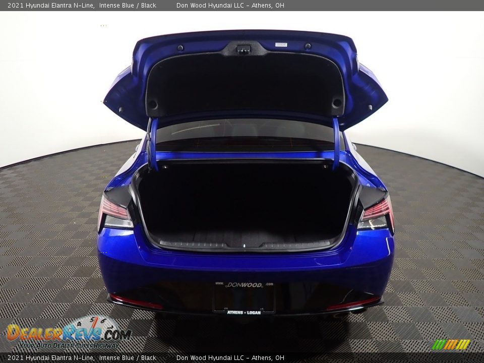 2021 Hyundai Elantra N-Line Intense Blue / Black Photo #16