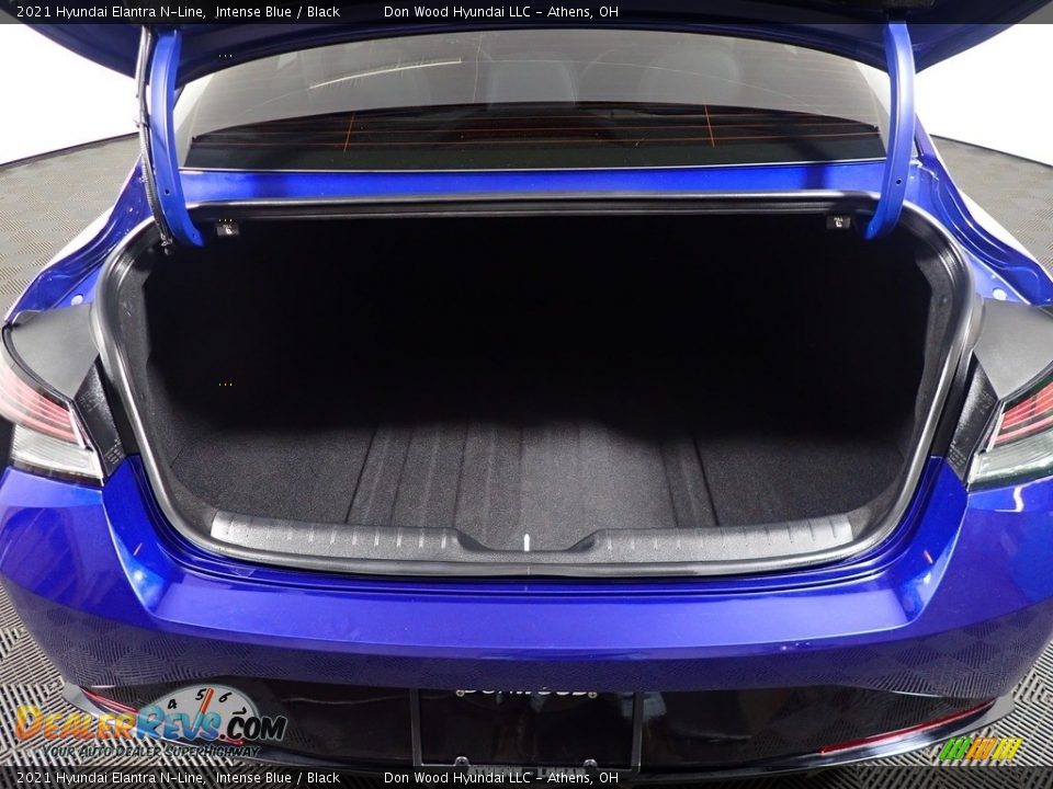 2021 Hyundai Elantra N-Line Intense Blue / Black Photo #17