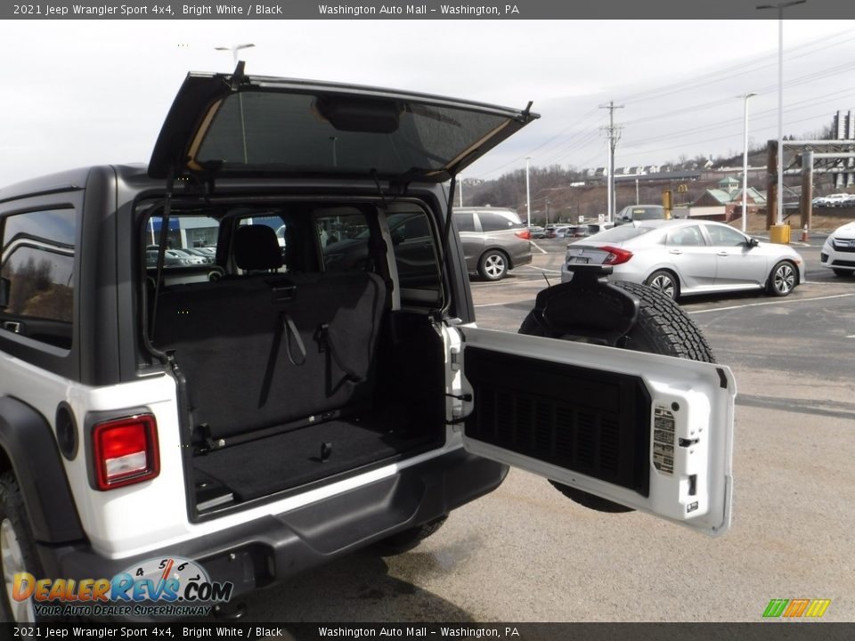 2021 Jeep Wrangler Sport 4x4 Bright White / Black Photo #30