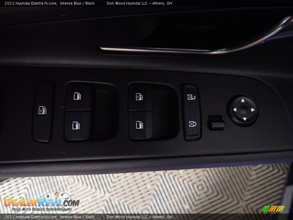 2021 Hyundai Elantra N-Line Intense Blue / Black Photo #23