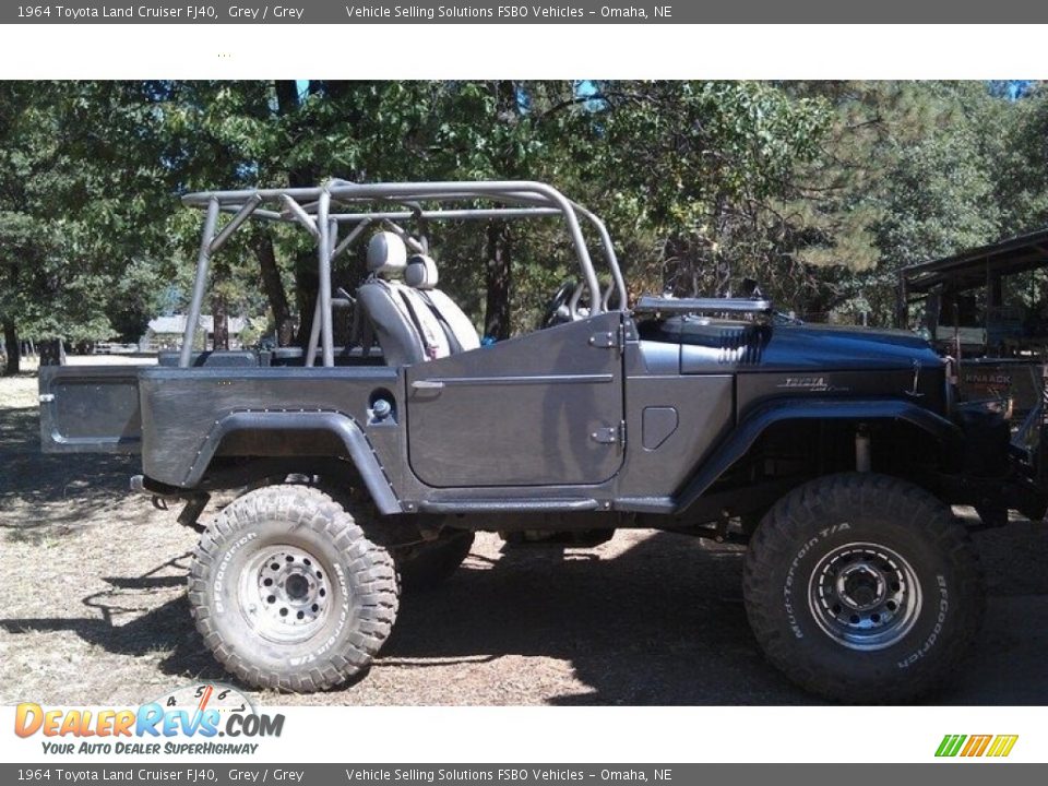 1964 Toyota Land Cruiser FJ40 Grey / Grey Photo #9