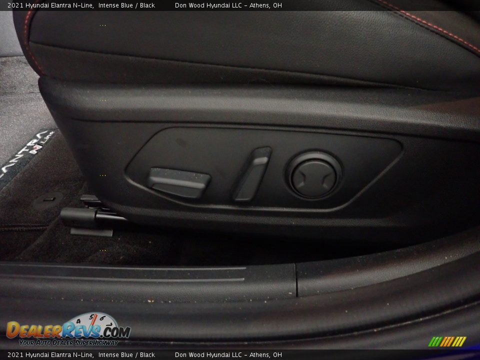 2021 Hyundai Elantra N-Line Intense Blue / Black Photo #25