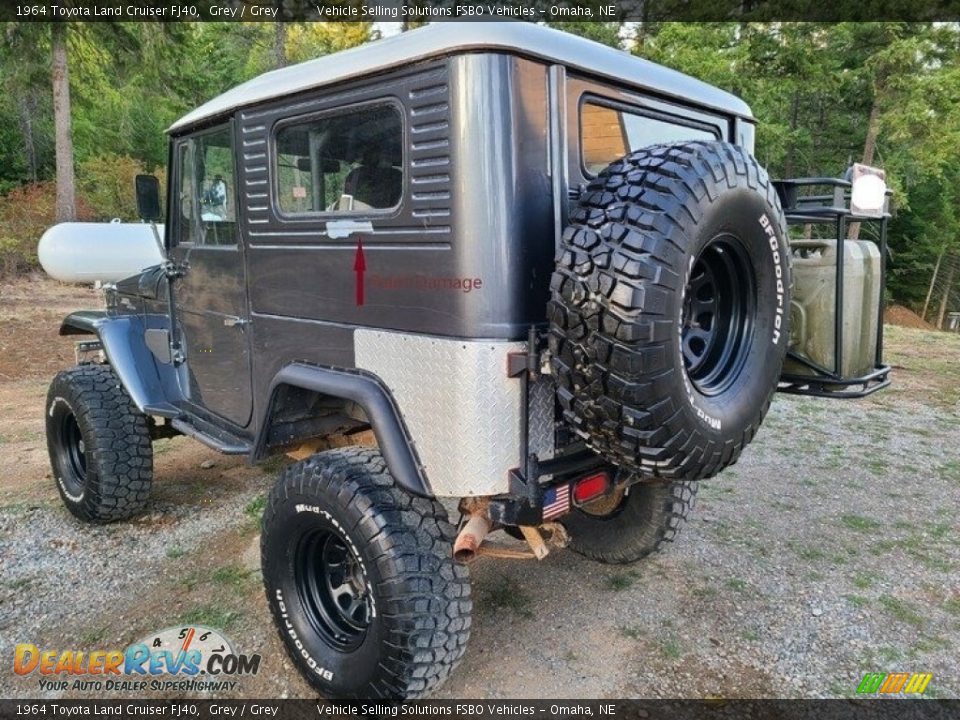 1964 Toyota Land Cruiser FJ40 Grey / Grey Photo #10