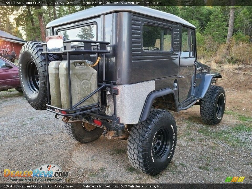 1964 Toyota Land Cruiser FJ40 Grey / Grey Photo #11