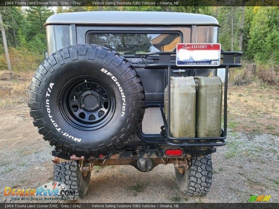 1964 Toyota Land Cruiser FJ40 Grey / Grey Photo #12