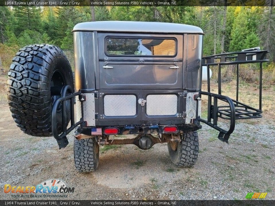 1964 Toyota Land Cruiser FJ40 Grey / Grey Photo #13