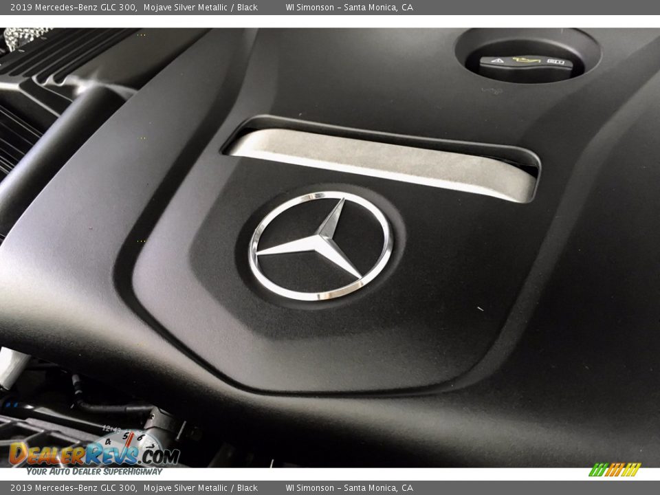 2019 Mercedes-Benz GLC 300 Mojave Silver Metallic / Black Photo #32