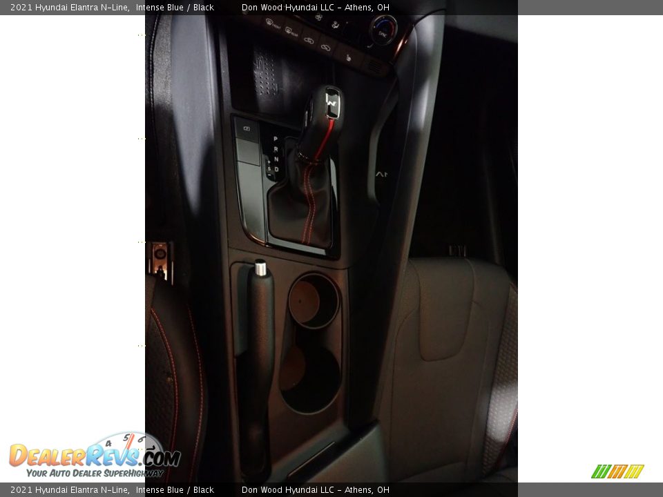 2021 Hyundai Elantra N-Line Intense Blue / Black Photo #34
