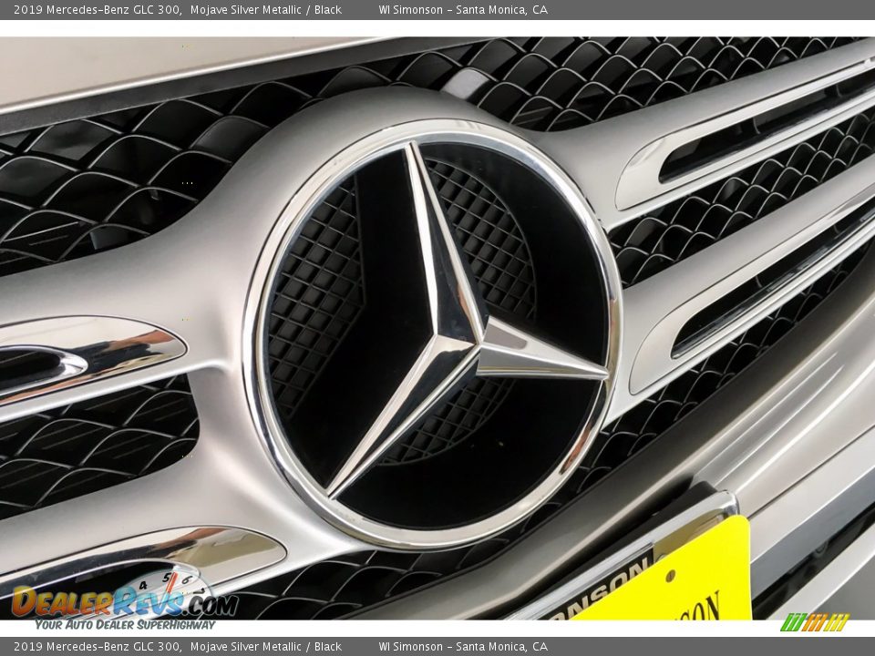 2019 Mercedes-Benz GLC 300 Mojave Silver Metallic / Black Photo #34
