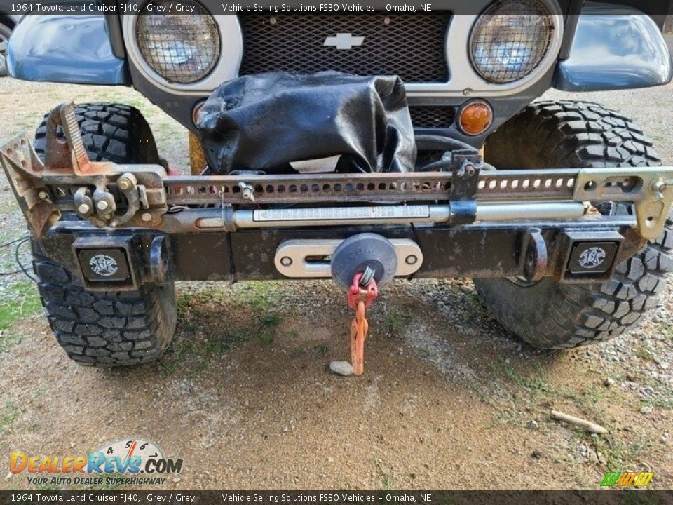 1964 Toyota Land Cruiser FJ40 Grey / Grey Photo #17