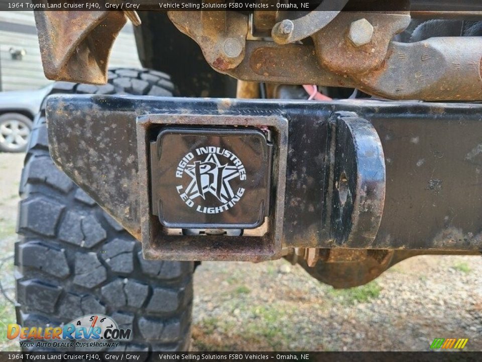 1964 Toyota Land Cruiser FJ40 Grey / Grey Photo #19