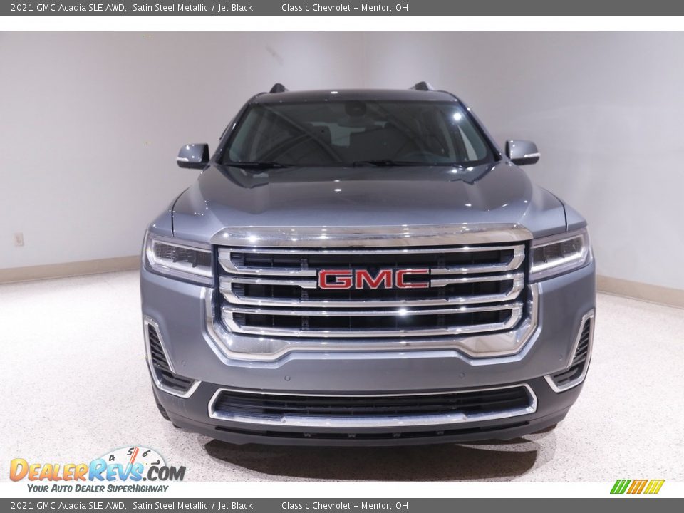 2021 GMC Acadia SLE AWD Satin Steel Metallic / Jet Black Photo #2